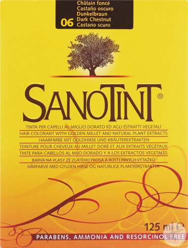 Sanotint Haarfarbe 06 Dunkelbraun 1 Kit