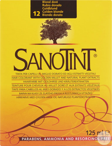 Sanotint Haarfarbe 12 Goldblond 1 Kit