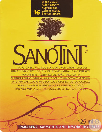 Sanotint Haarfarbe 16 Kupferblond 1 Kit