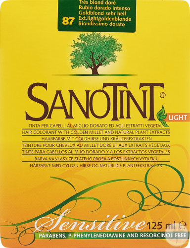 Sanotint Haarfarbe Light Sensitiv 87 Honigblond Extra Hell 1 Kit