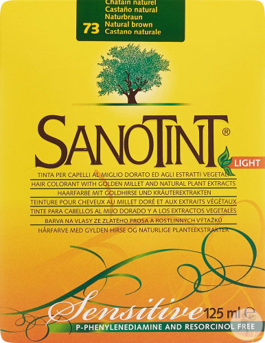 Sanotint Sensitive Light Haarfarbe 73 Naturbraun 1 Kit