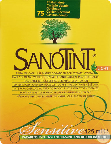 Sanotint Sensitive Light Haarfarbe 77 Dunkelblondgold 1 Kit