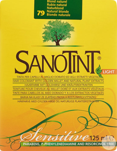 Sanotint Sensitive Light Haarfarbe 79 Hellblond Gold 1 Kit
