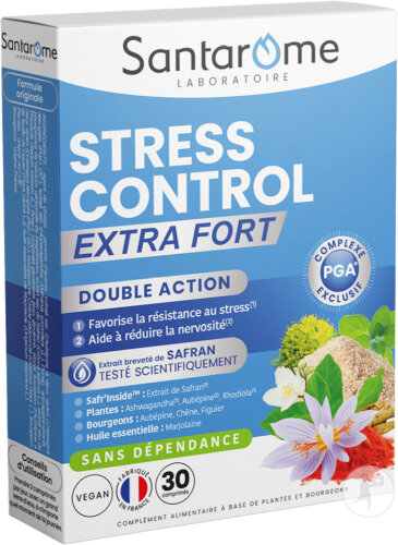 Santarome Stress Control Extra Stark Stress & Nervosität 30 Tabletten
