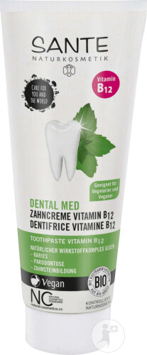 Sante Dental Med Zahncreme Vitamin B12 Tube 75ml