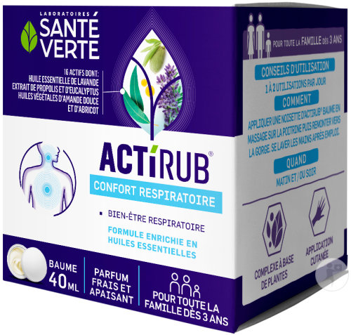 Santé Verte Actirub Brustbalsam Atemkomfort 40ml