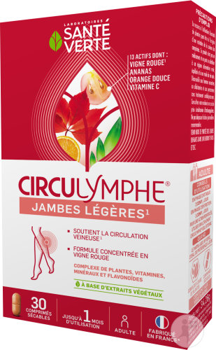 Sante Verte Circulymphe 30 Caps