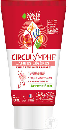 Sante Verte Circulymphe Gel Externe Bio Ecocert