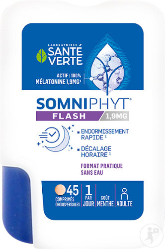 Santé Verte Somniphyt Flash 1,9mg 45 Schmelztabletten