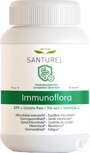 Santurel Immunoflora EPP + Grüner Tee 90 Kapseln