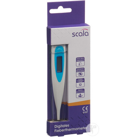 Scala Digital Thermometer Sc 17 Basic Blau 1 Stück