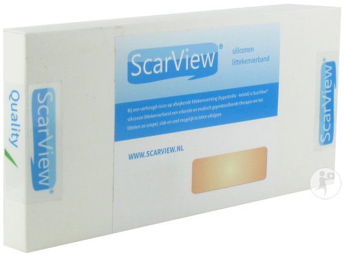 Scarview Silikon-Narbenpflaster 5x15cm 2 Stück (Scarv02)
