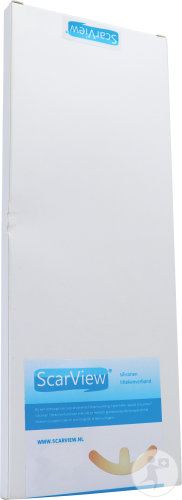 ScarView Narbenverband Scarv14 Silikon 9,5x28,7cm 2 Stück