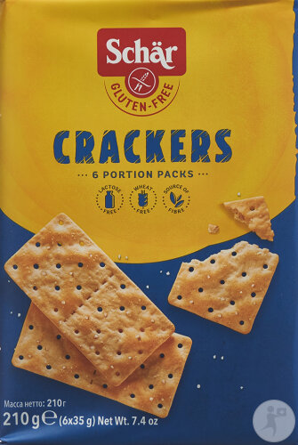 Schär Cracker Glutenfrei 210g