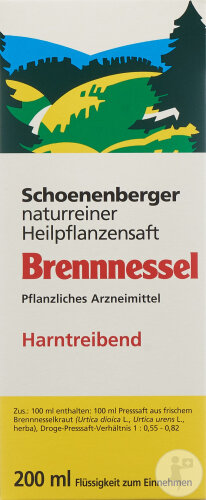 Schoenenberger Brennnessel Heilpflanzensaft 200ml
