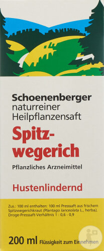 Schoenenberger Spitzwegerich Heilpflanzensaft 200ml