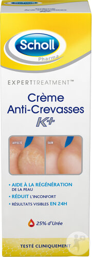 Scholl Anti-Riss-Fußcreme K+ Tube 60ml