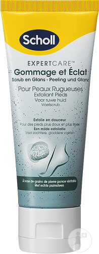 Scholl ExpertCare Peeling-Creme Für Strahlende Haut Bei Rauer Haut Tube 75ml
