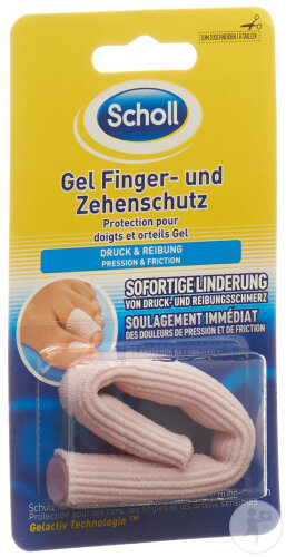 Scholl Gel-Schutz Für Finger Und Zehen Zum Zuschneiden 1 Stück