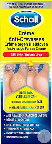 Scholl Schrundensalbe Rauen Und Rissigen Fersen Tube 60ml