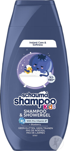 Schwarzkopf Schauma Kids Heidelbeere Shampoo & Duschgel 250ml