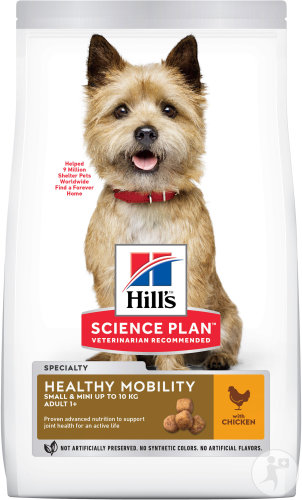 Hill's Science Plan Healthy Mobility Small And Mini Adult 1+ Hundefutter Mit Huhn Beutel 1,5kg