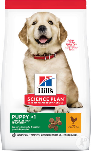 Hill's Science Plan Puppy Large Breed Welpenfutter Mit Huhn Beutel 16kg