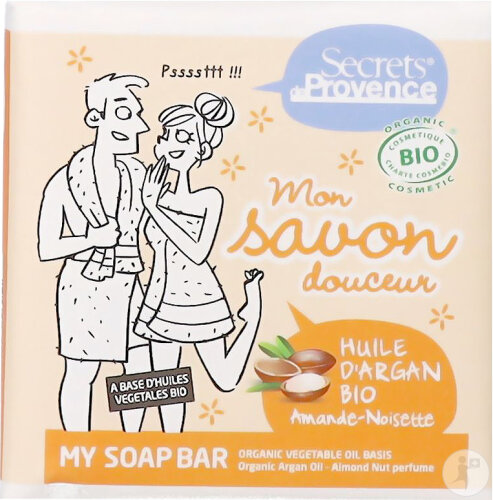 Secrets De Provence Bio-Arganöl-Seife 100g