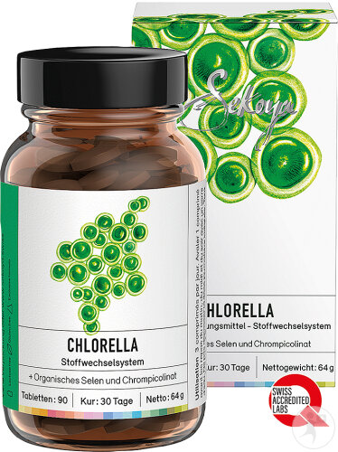Sekoya Chlorella Stoffwechsel-System 90 Tabletten