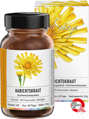 Sekoya Habichtskraut Stoffwechsel-System 60 Kapseln