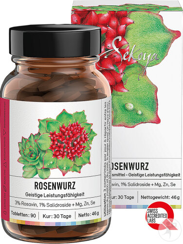 Sekoya Rhodiola Kognitives System 90 Tabletten