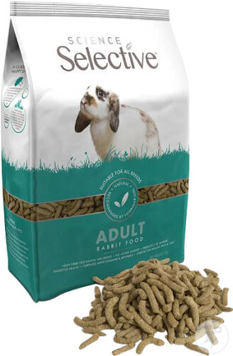 Supreme Selective Selective Adult Kaninchenfutter Granulat Beutel 3kg