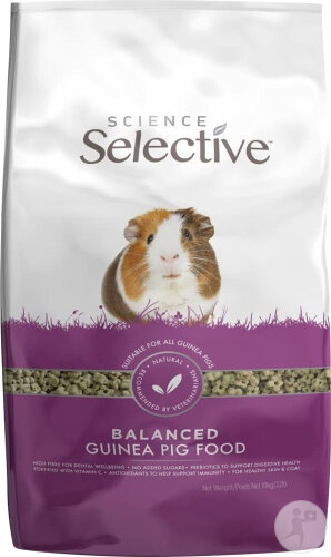 Supreme Selective Selective Balanced Meerschweinchenfutter Granulat Beutel 1,5kg