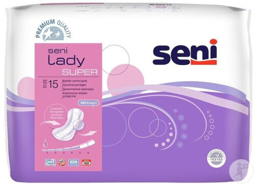 Seni Lady Super Einlage 15 Stück