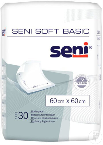 Seni Soft Basic Unterlage 60x60cm 30 Stück