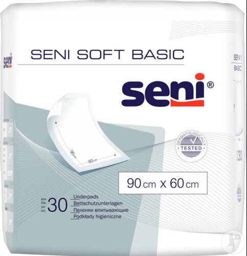 Seni Soft Basic Unterlage 90x60cm 30 Stück