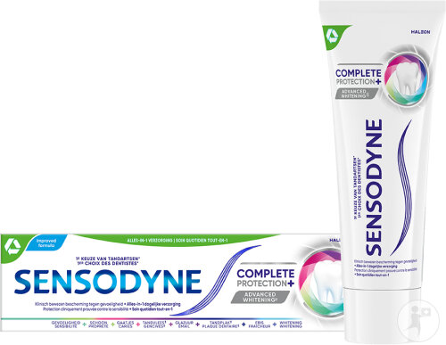 Sensodyne Complete Protection+ Zahnpasta Advanced Whitening Tube 75ml