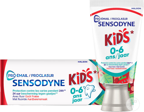Sensodyne Pro-Email Zahnpasta Kinder 2-6 Jahre Erdbeergeschmack 50ml