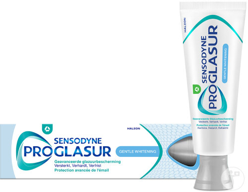 Sensodyne ProGlasur Gentle Whitening Zahnpasta Tube 75ml