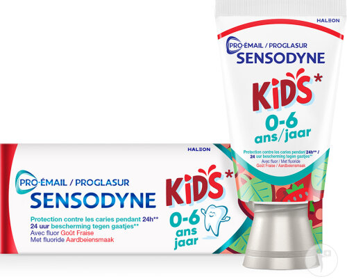 Sensodyne Proglasur Kids Zahnpasta 0-6 Jahre Tube 50ml