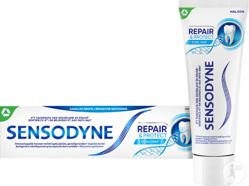 Sensodyne Repair And Protect Cool Mint Zahnpasta Tube 75ml