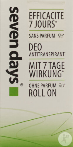 Seven Days Deo Antitranspirant Roll-On 50ml