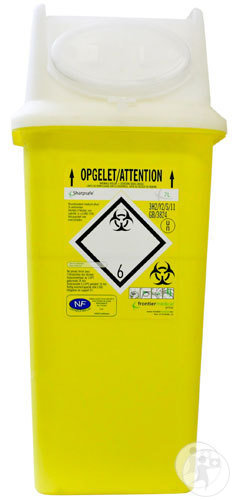Sharpsafe Einweg-Kanülenbehälter 7l Stück 1