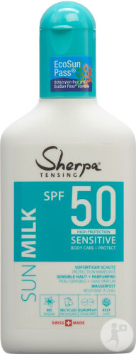 Sherpa Tensing Sonnenmilch SPF50 Sensitive 175ml