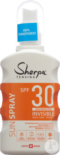 Sherpa Tensing Sonnenspray SPF30 Invisible 175ml