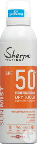 Sherpa Tensing Sprühnebel SPF50+ Invisible Spray 200ml
