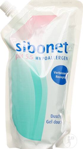 Sibonet Dusch Nachfüllen pH 5,5 Hypoallergen 500ml