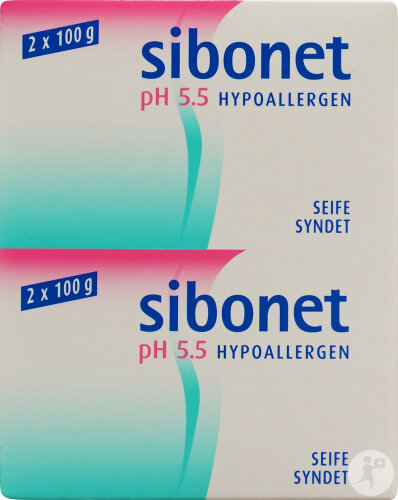 Sibonet Seife pH 5,5 Hypoallergen 2x100g