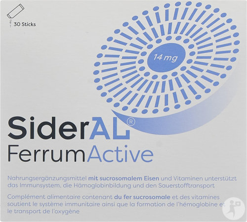 Sideral Ferrum Active Pulver Beutel 30x1,6g