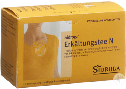 Sidroga Erkältungstee N 20 Beutel